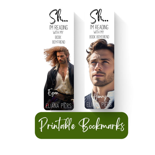 Printable Bookmarks Historical Romance Book Boyfriends